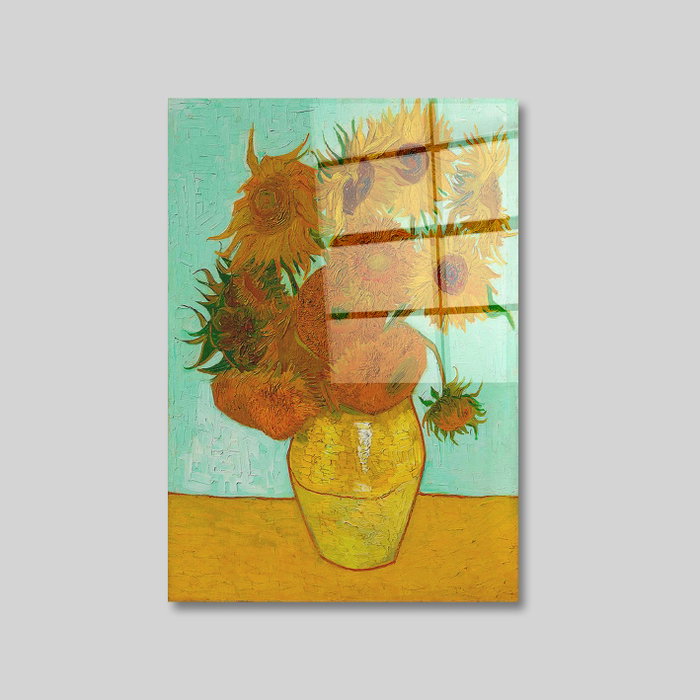 Wallity Pintura decorativa de vidrio templado Multicolor 30 x 45 cm Wallity Pintura decorativa de vidrio templado Multicolor 30 x 45 cm